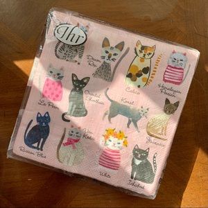 ihr cool cats paper napkins